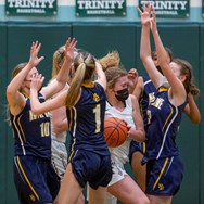 Scenes from Trinity-Notre Dame girls’ quarterfinal game