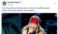 Bret Michaels has one more shout out for Mechanicsburg after special season ends