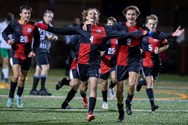 Scenes from Cumberland Valley boys D3, 4A playoff soccer win