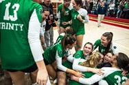 Trinity girls volleyball has 5 players selected to the PVCA 2A all-state team