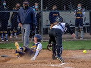 Scenes from the Cedar Cliff-Central Dauphin East softball game