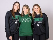 Trinity girls lacrosse defeats CD East, 12-1, in MPC crossover game.