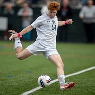 Ty Kirchhoff scores twice in Camp Hill's boys soccer shutout of Susquehanna Township