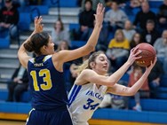 Cedar Cliff forward Alexis Buie is settled in, thriving at midpoint of girls basketball season