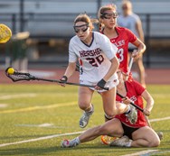 Hershey girls lacrosse downs Red Land, 17-8, in a Keystone Division battle