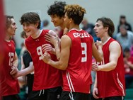 Scenes from Cumberland Valley boys volleyball win over CD: photos